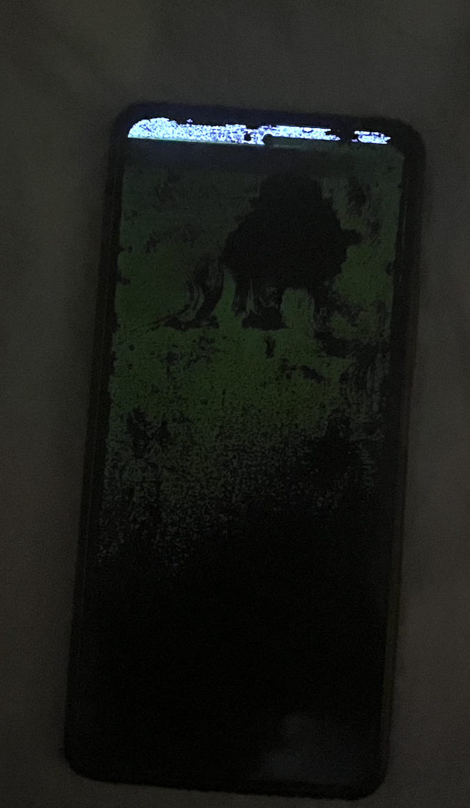 屏幕损坏情况